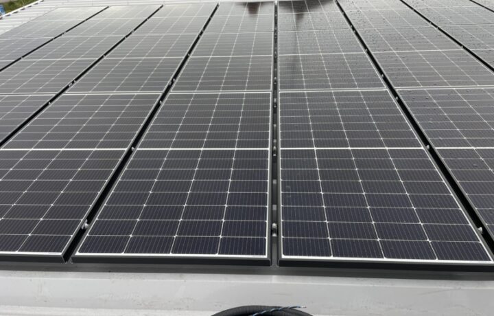 富山市N社　太陽光・蓄電池設置